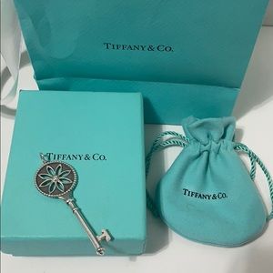Tiffany & Co. Daisy Key Pendent with Diamond